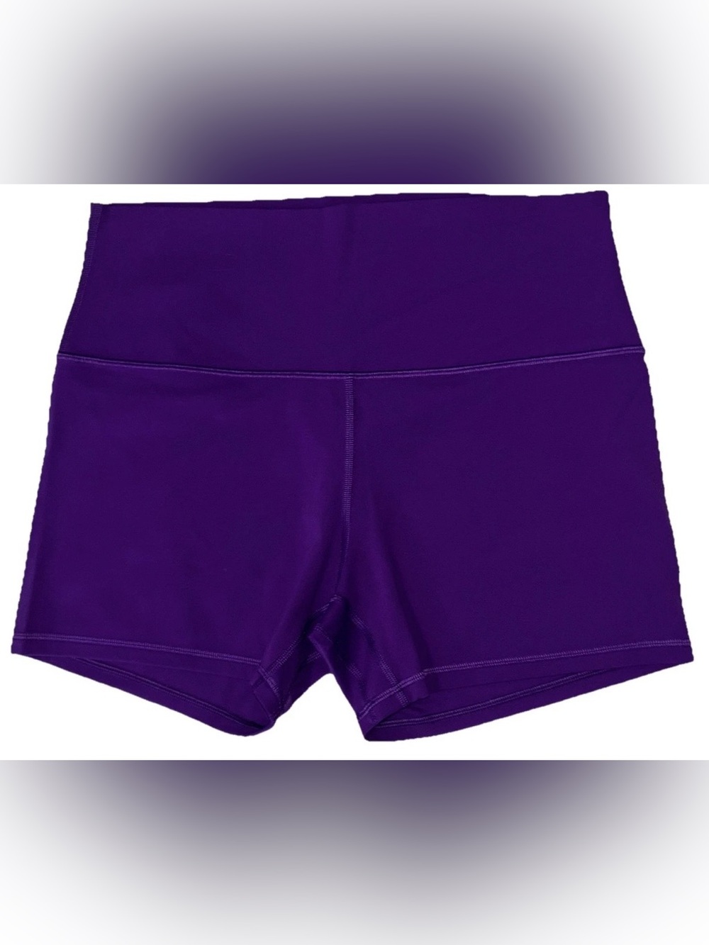NWT LULULEMON SIZE 12 ALIGN HIGH RISE 6”L SHORT AUTHENTIC COLLEGIANT PURPLE